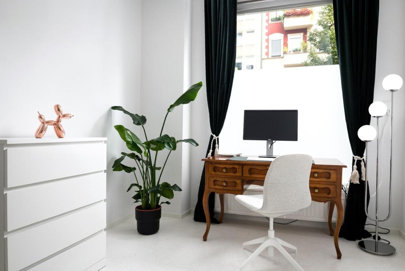 Central Home With Fireplace Near Underground Berlín Exterior foto